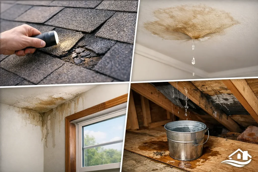 9 Signs of Hidden Roof Leaks at Home