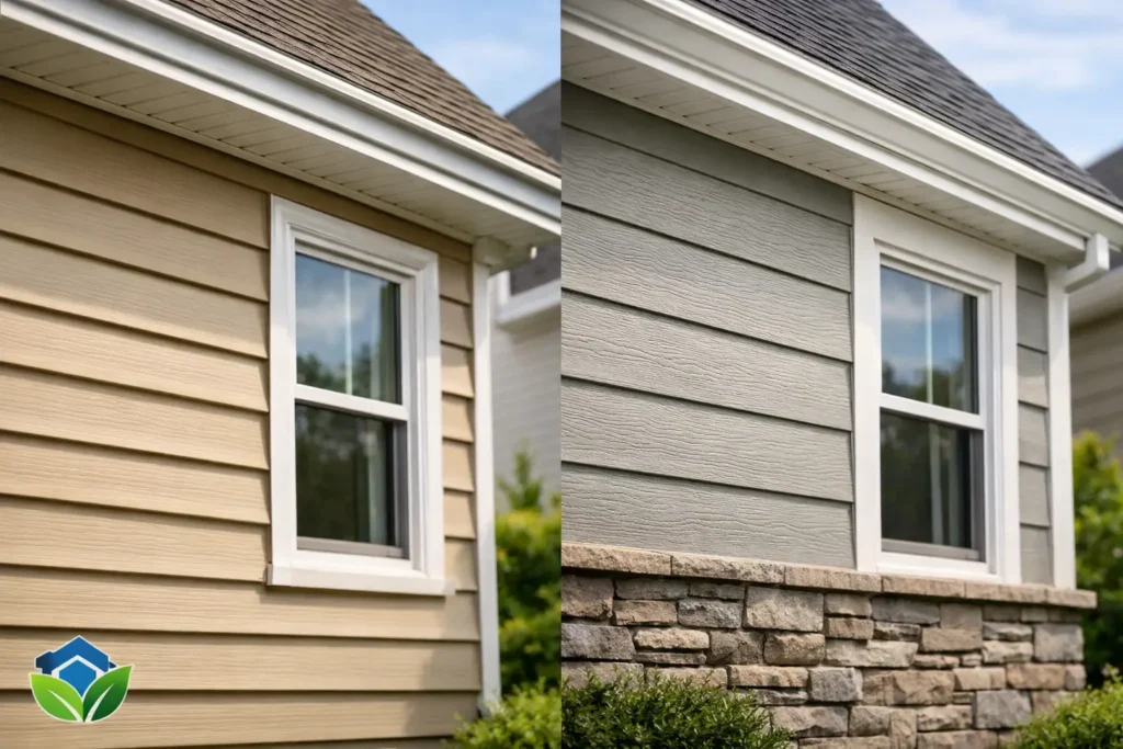 Vinyl Siding Versus Fiber Cement