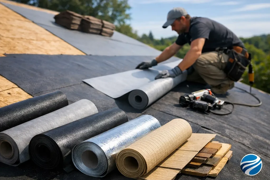 7 Best Roof Underlayment Options