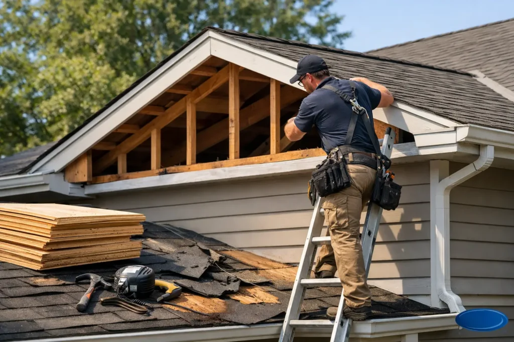 When Replace Roof Decking on Your Home