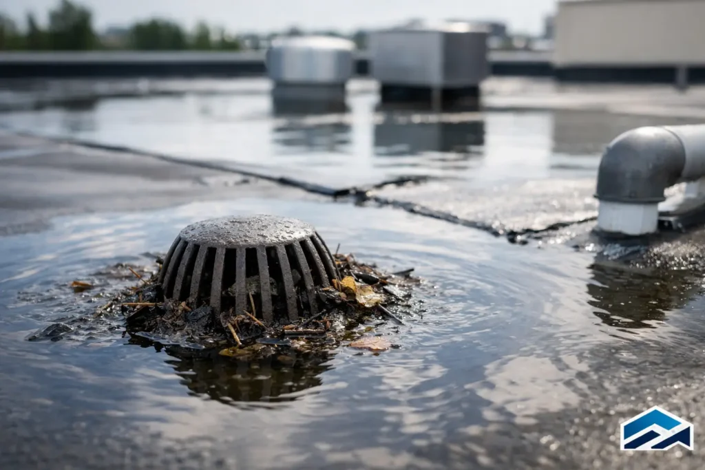 7 Commercial Roof Drainage Problems to Catch