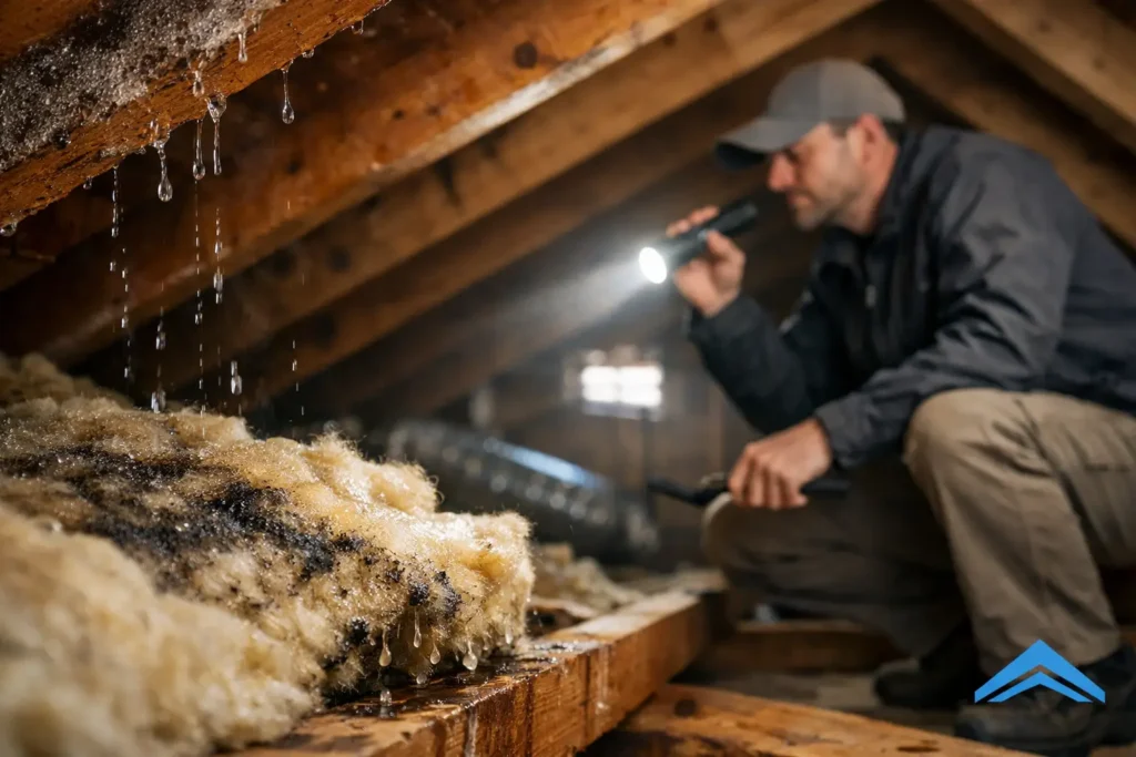 Attic Moisture Roof Problems Explained