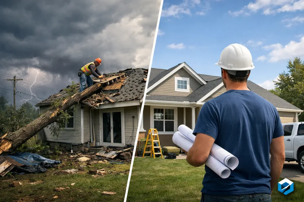 Storm Restoration Project Example: From Damage to Done