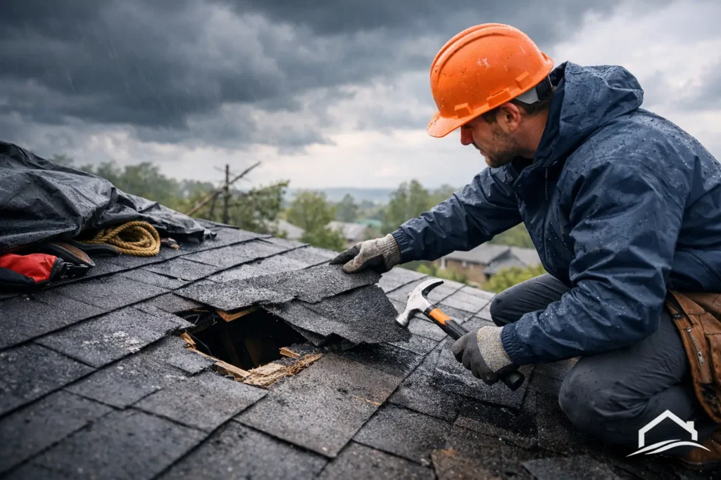 Emergency Roof Repair After a Storm: What to Do