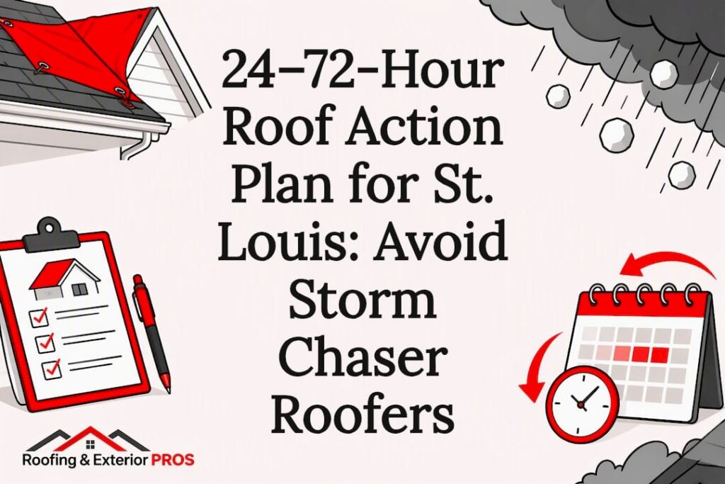 Storm roof action plan title card